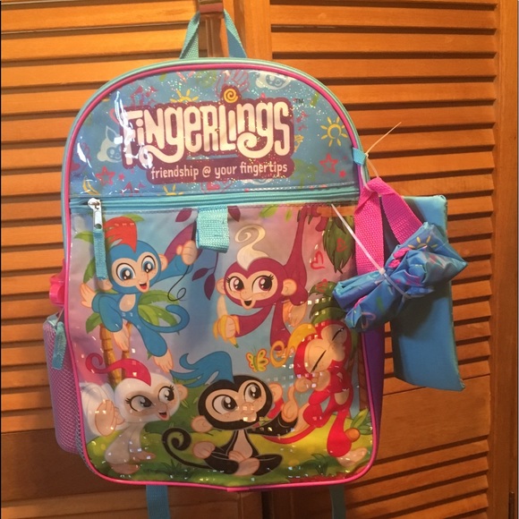 Fingerlings Colorful Backpack - Picture 1 of 8